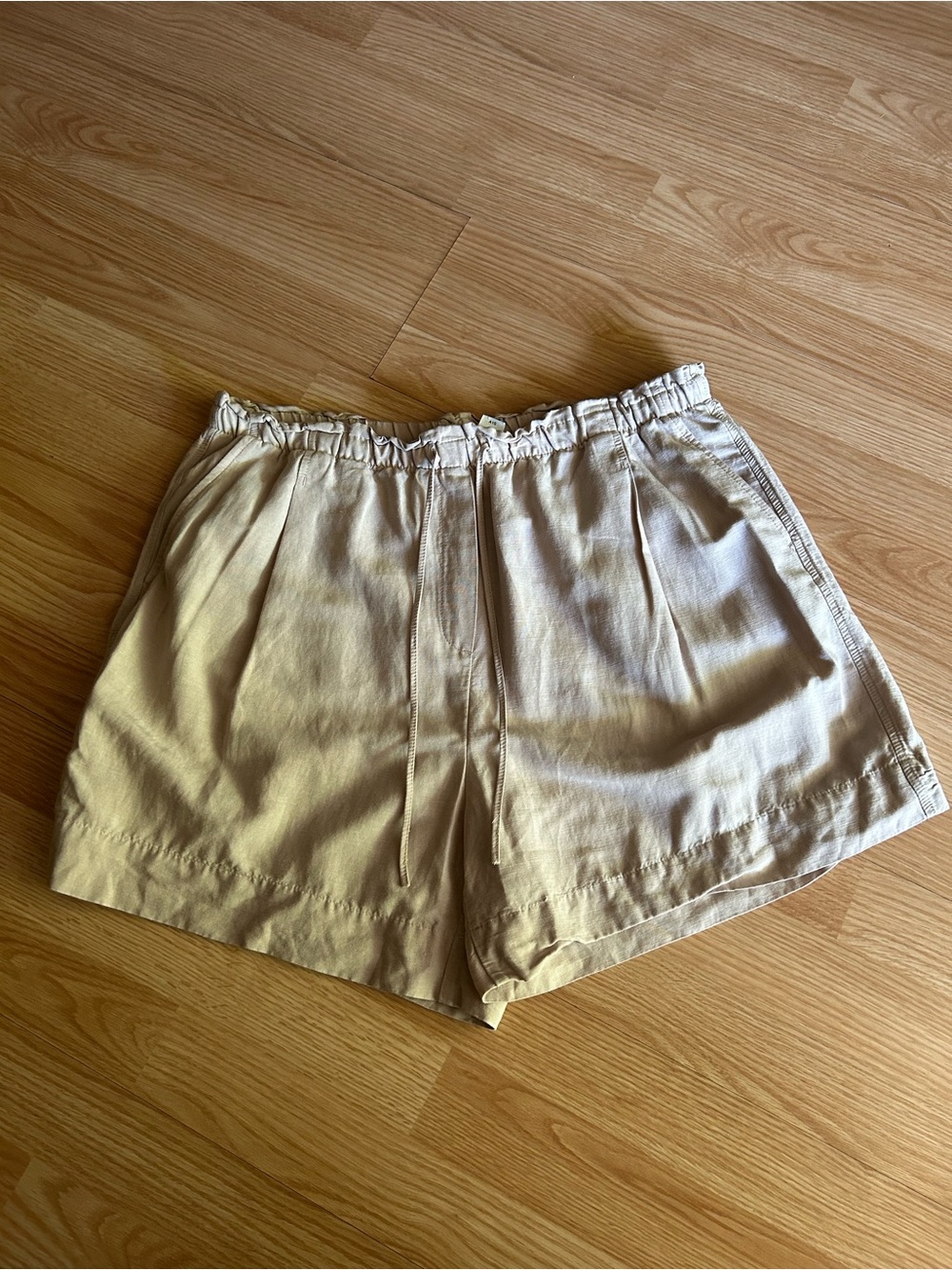 H&M Linen Blend Casual Shorts Women’s Large
